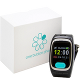 One Button Phone mit Verpackung Frontal